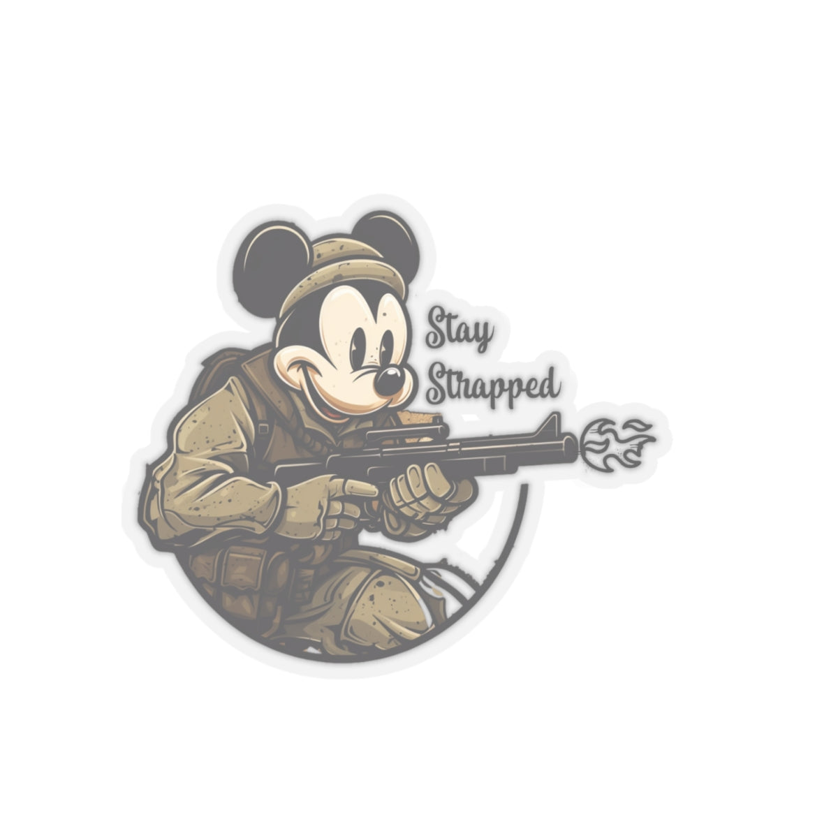 Stay Strapped Sticker